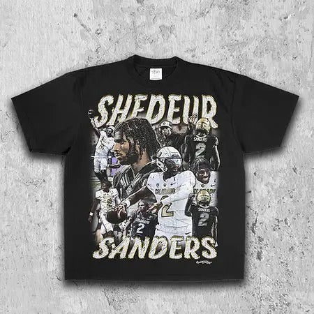 Shedeur Sanders Tee - Soft and Comfortable Shirt - Unisex - Graphic T-Shirt Hoodie, Sweatshirt | RetroVerseTees.com