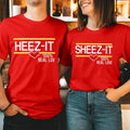 Sheez-It Heez-It 100% Real Love Funny Tee Cotton Fabric Casual Style Crew Neck Short Sleeve T-Shirt for Women for Men,...