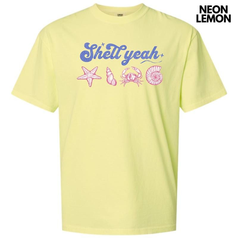 Shell Yeah Comfort Colors T-Shirt 'NLB' Hoodie, Sweatshirt | RetroVerseTees.com