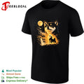 Shiba Inu Howling at the Moon Forest Landscape shirt