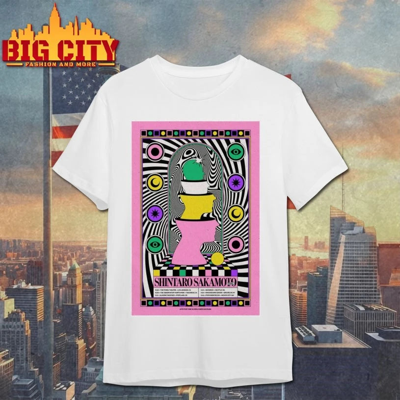 Shintaro Sakamoto Band Tour Oct and Nov 2025 Poster shirt