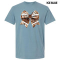 Shiny Football Disco Bow Comfort Colors T-Shirt 'NLB' Hoodie, Sweatshirt | RetroVerseTees.com