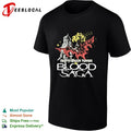Shitty Brain Tumor Blood Saga skeleton horror band shirt
