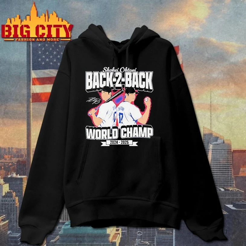 Shohei Ohtani Back-to-Back World Champs 2024-2025 shirt