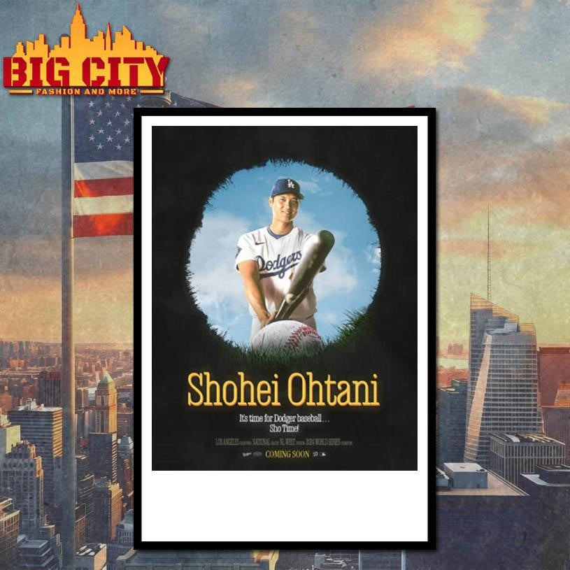 Shohei Ohtani It’s Time For Los Angeles Dodgers Baseball Show Time Sho’in Off In The World Series 2025 Shirt