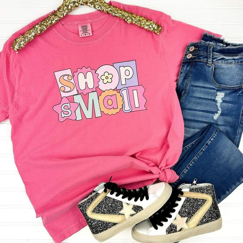 Shop Small Comfort Colors T-Shirt Hoodie, Sweatshirt | RetroVerseTees.com