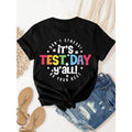 Short-Sleeve Graphic T-Shirt - Casual Round-Neck Top for Spring Gunpla brand Summer