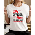 Short Sleeve Letter Print Crew Neck T-Shirt for Spring & Summer, Casual Women'WB shield Clothing Hoodie, Sweatshirt
