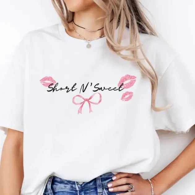 Short and Sweet shirt,Sabrinaaaaaa Carpenter Espresso Shirt, Short and Sweet Tour Hoodie, Sweatshirt | RetroVerseTees.com