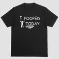 Short sleeve t-shirt. Swoosh POOPED TODAY Hoodie, Sweatshirt | RetroVerseTees.com