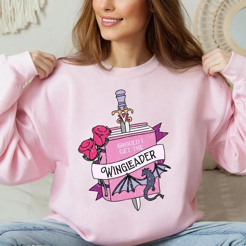 Should I Get The Wingleader Tshirt Sweatshirt Hoodie, Fourth Wing Crewneck Gift, Xaden Riorson Shirt, Fantasy Reader,...