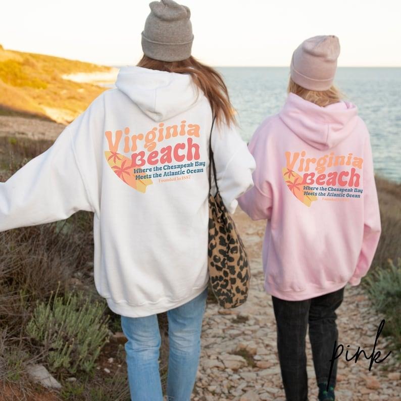 Siesta Beach Hoodie, Y2K Hoodie, Preppy Sweatshirt, Aesthetic Hoodie, VSCO Aesthetic, Brown Hoodie, Hibiscus Hoodie,...