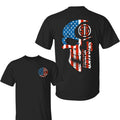 Sig Sauer American Flag 2 Sided T-Shirt, Unisex Short Sleeve Casual 100% Cotton, Top Menswear, Tactical Gear, Gun Lover...