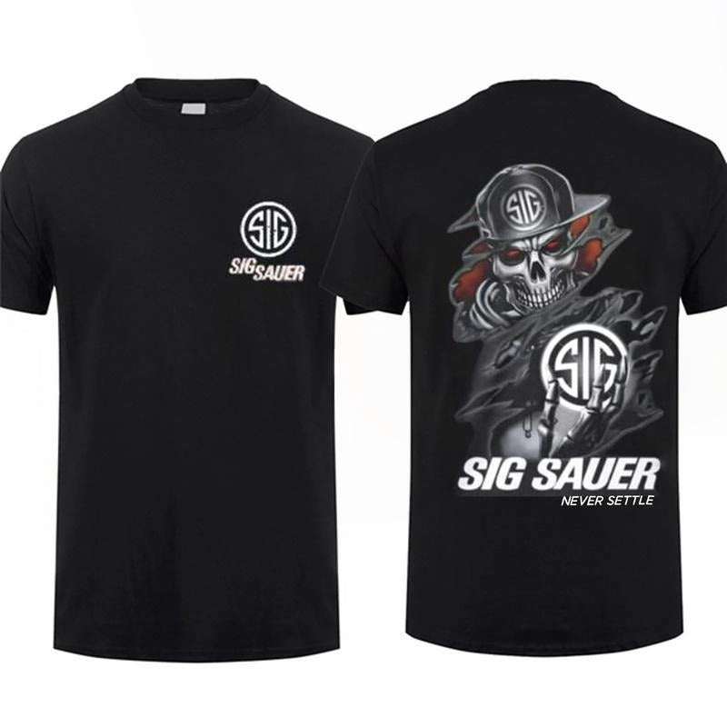 Sig Sauer Power Of America 2 Sided T-shirt