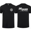 Sig Sauer When It Counts 2 Sided T-shirt
