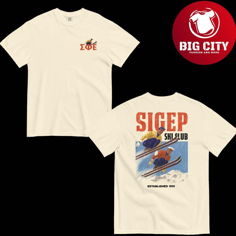 Sigep Ski Club 2025 Two Sided Shirt