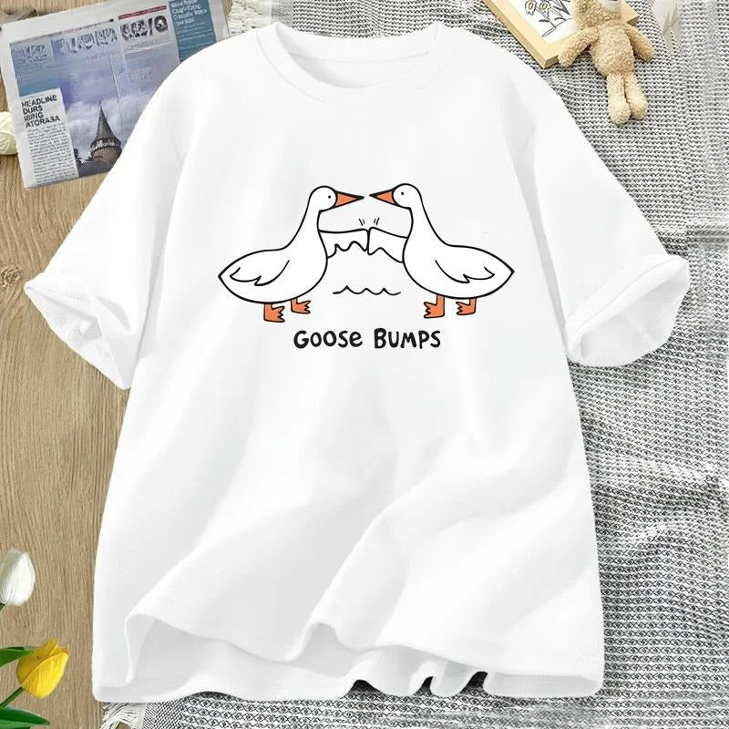 Silly Goose Bumps Lightsaber brand Shirt for Women Men Funny Printed Lightsaber brand-shirt Summer Short Sleeve Loose...