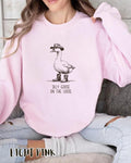Silly Goose On The Loose Sweatshirt, Unisex Funny Meme shirt, Aesthetic Sweatshirt, Funny, Oversized Sweatshirt Hoodie