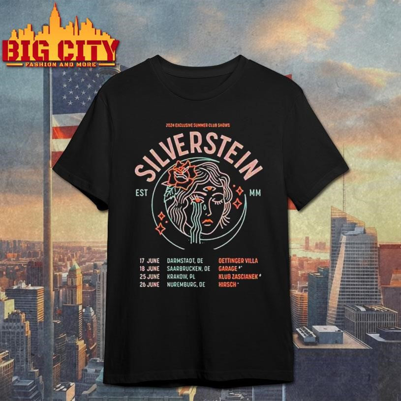 Silverstein Exclusive Summer Club Shows 2024 Shirt