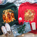 Simba and Nala Couple Couple Sweatshirt, Cute Cartoon T-Shirt, Valentine Movie Hoodie Shirt, Lion king | RetroVerseTees.com
