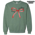 Simple Christmas Bow Sweatshirt 'NLB' T-Shirts, Hoodie | RetroVerseTees.com