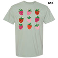 Simple Strawberry Collage Comfort Colors T-Shirt 'NLB' Hoodie, Sweatshirt | RetroVerseTees.com