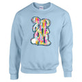 Single Brushstroke Bunny Gildan Sweatshirt T-Shirts, Hoodie | RetroVerseTees.com