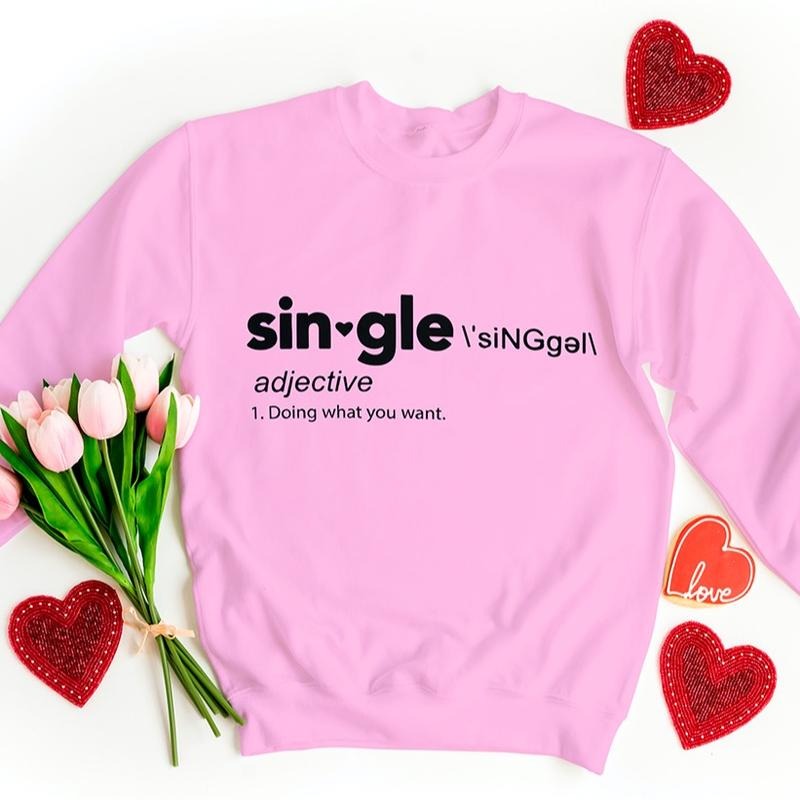 Single Sweatshirt - Doing What you want Casual Crewneck T-Shirts, Hoodie | RetroVerseTees.com