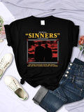 Sinners 2025 Movie Shirt, Dancing With Devil Aesthetic Movie Lover Hoodie, Sweatshirt | RetroVerseTees.com