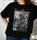 Sitting wolf shirt literally me funny meme tshirt Hoodie, Sweatshirt | RetroVerseTees.com