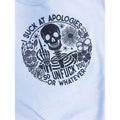 Skeleton Apologies Graphic Tee Hoodie, Sweatshirt | RetroVerseTees.com