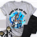 Skeleton Doing Cat Dad Sh!t Shirt, Funny Gift For Dad, Happy Fathers Day Shirt Hoodie, Sweatshirt | RetroVerseTees.com