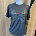 Skeleton Hands with Heart Valentine Day Tee - LIMITED QUANTITIES Hoodie, Sweatshirt | RetroVerseTees.com