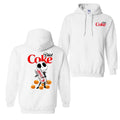 Skellington Diet Coke Halloween 2 Sided Hoodie T-Shirt, Diet Coke Hoodie For Men And Women Sweatshirt | RetroVerseTees.com