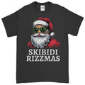 Skibidi Rizzmas Christmas Rizz Santa Claus Charisma Kid Cool Unisex Softstyle T-Shirt Hoodie, Sweatshirt | RetroVerseTees.com