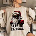 Skibidi Rizzmas Christmas Rizz Santa Claus Charisma Kid Cool Unisex Softstyle T-Shirt,  Funny Christmas Sweatshirt, Funny...