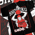 Slam Dunk T-Shirt S-4XL Hanamichi Basketball Anime Sport Manga shirt Tee Tshirt S-4XL Hoodie, Sweatshirt | RetroVerseTees.com
