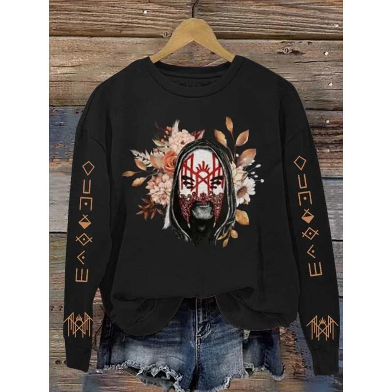 Sleep Token - Flowering Mask Print Vintage Sweatshirt - Hoodie, Gift For Fan Sleeves With Designs T-Shirts