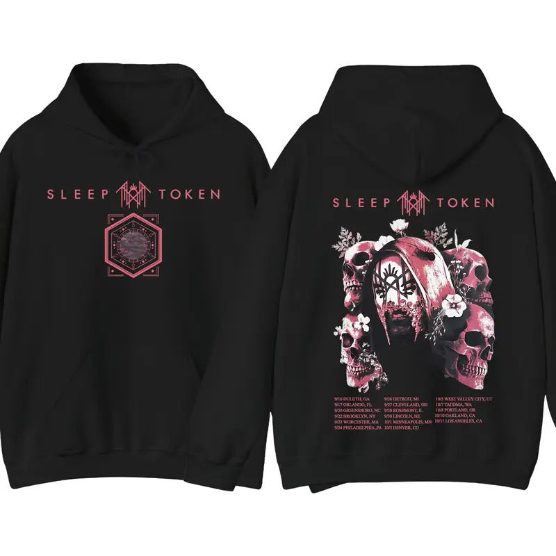 Sleep Token Even In Arcadia Hoodie, Emergence Rock Band Shirt, Sleep Token Tour 2025 Pullover Merch, Gift for Music Lover...