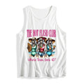 Sleeveless Vest with WB shield Fun "TNF HOT FLASH CLUB" TNF Gunpla brand Whimsical Skeleton Graphics style 02 T-Shirts,...