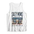 Sleeveless Vest with WB shield Relaxing "SALTY MOMS BEACH CLUB" TNF Gunpla brand Beach Chair Graphics style 02 T-Shirts,...