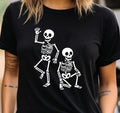 Slightly Subtle Anti Trump Halloween Skeleton Shirt, Funny Trump FDT Shirt, Spooky Season, Political Satire Halloween...