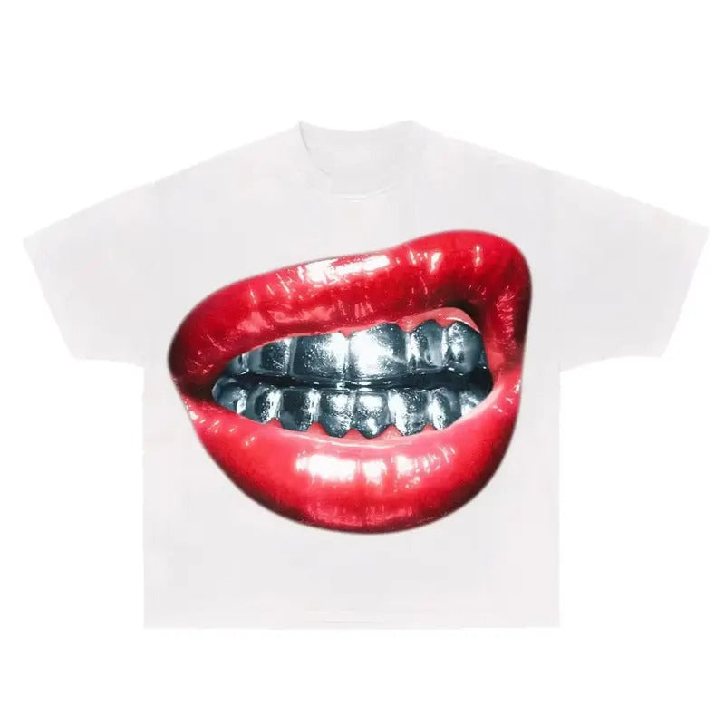 Slip Gillz Silver T-shirt Gothic Harajuku Slip Goth Y2k Clothing Hoodie, Sweatshirt | RetroVerseTees.com