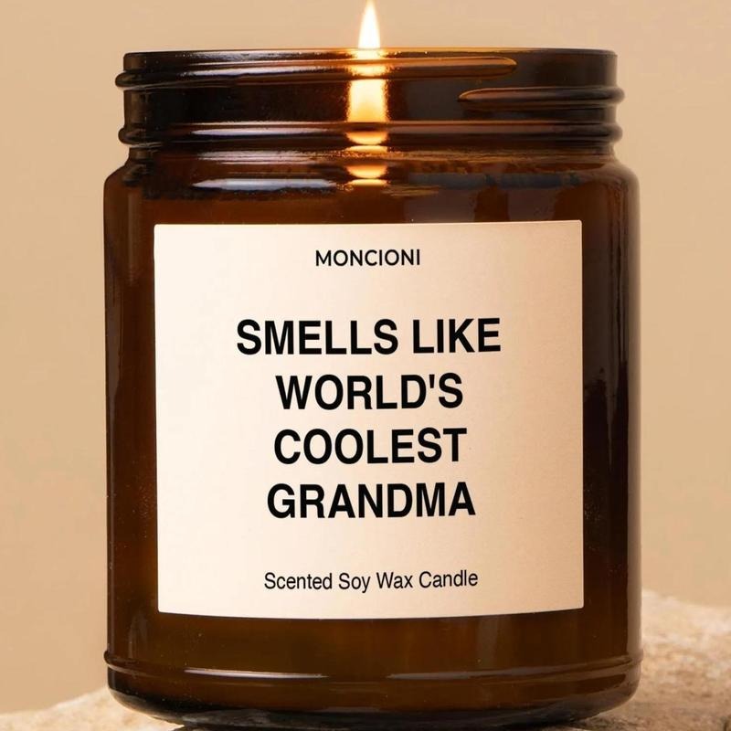 Smells Like World's Coolest Grandma Candle, Funny Grandma Gift, Best Grandmother T-Shirts, Hoodie, Sweatshirt