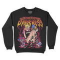 Smile Hides The Darkness - Crewneck Sweatshirt Graphic T-Shirts, Hoodie | RetroVerseTees.com