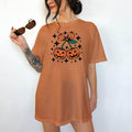 Smiling Pumpkins- T-Shirt, Unisex T-Shirt, Funny Tee, Comfortable Shirt,  Hallowen Theme Hoodie, Sweatshirt