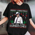 Smokey And The Bandit Merry Christmas Too All You Sumbitches Christmas Sweater, smokey And The Bandit Sweatshirt, Funny...