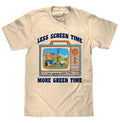 Smokey Bear Less Screen Time More Green Time T-Shirt - Cream Hoodie, Sweatshirt | RetroVerseTees.com