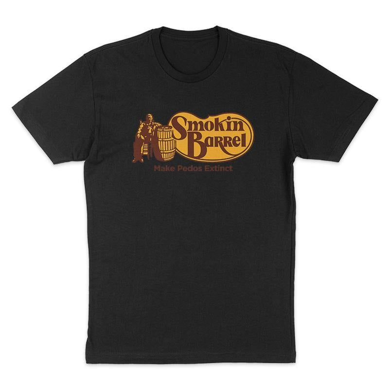 Smokin' Barrel Tee, Funny Shirt, Dark Humor Tee, Hoodie Sweatshirt | RetroVerseTees.com