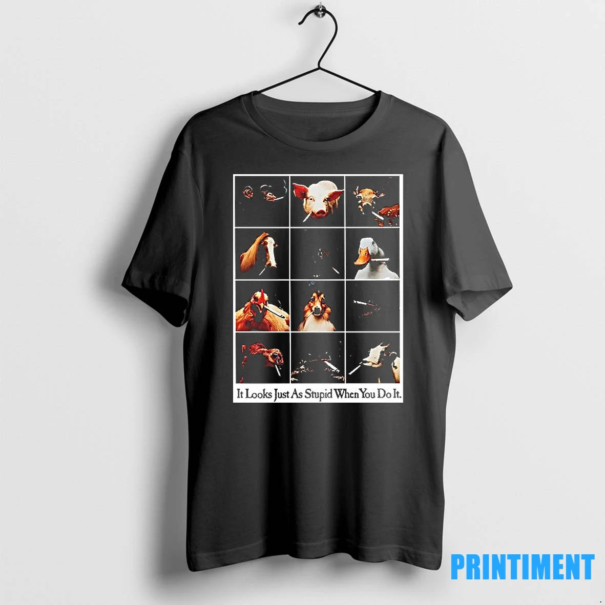 Smoking Animals It Looks Just As Stupid When You Do It Tshirts Sweater